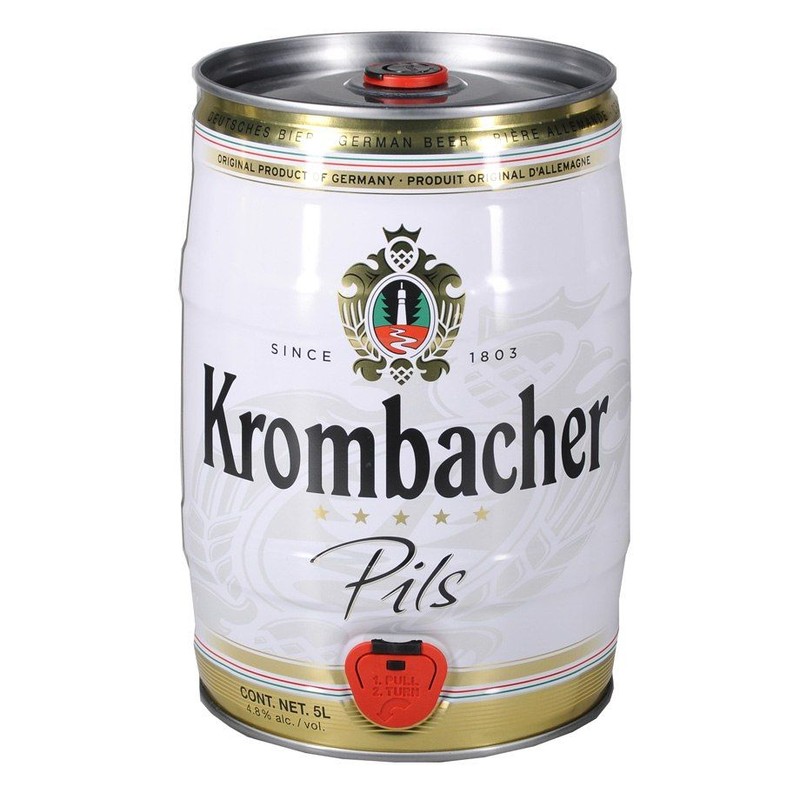 Piwo pils  Krombacher 5 l