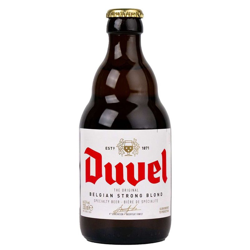 Piwo belgijskie klasztorne Belgian Strong Blond alk. 8,5% obj. Duvel 330 ml