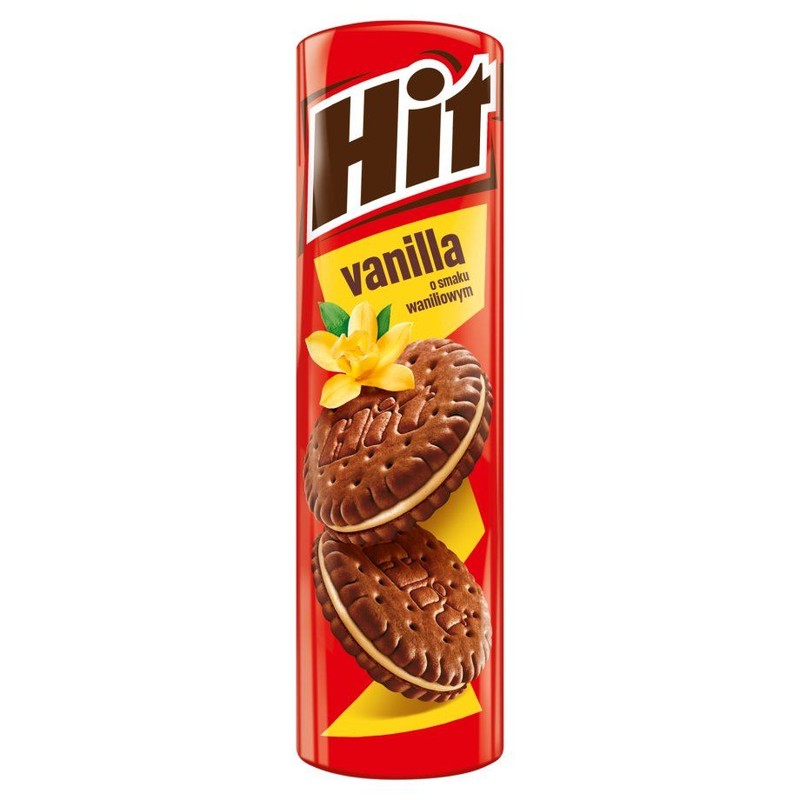 Markizy z kremem o smaku waniliowym Hit 220 g