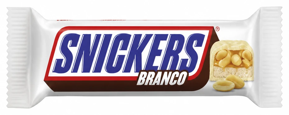 Baton Snickers Branco