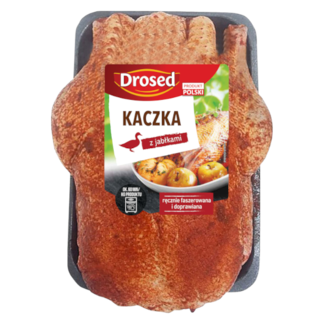 Drosed Kaczka z jabłkami (średnia waga 2.550kg)