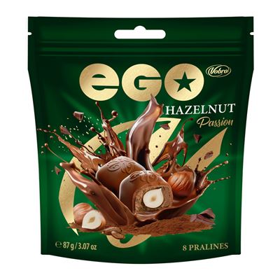 VOBRO Praliny czekoladowe Ego Hazelnut Passion 8 sztuk