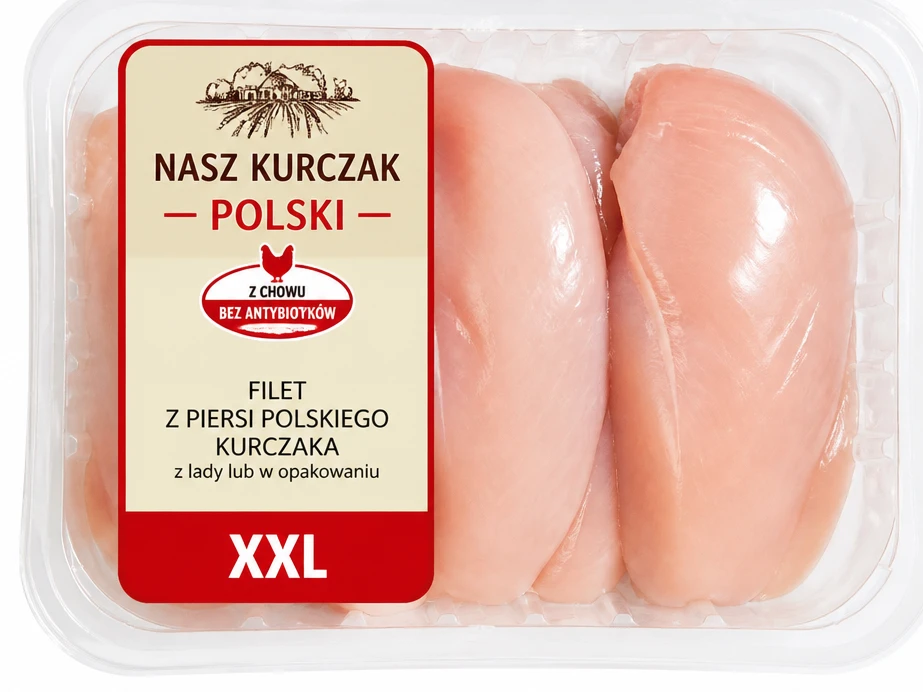 Filet z piersi polskiego kurczaka z lady lub w opakowaniu XXL