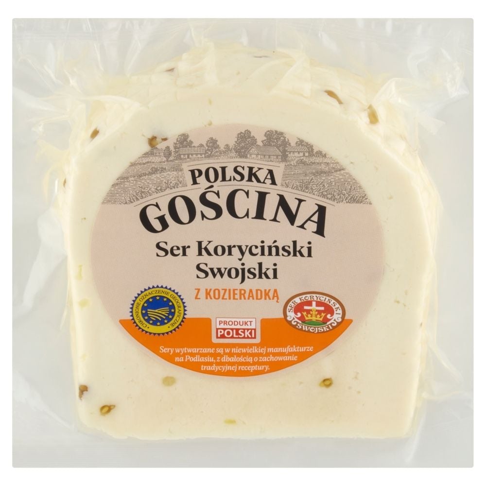 Polska gościna Ser koryciński swojski z kozieradką