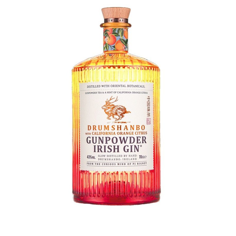 Gin Gunpowder California Orange alk. 43,0% obj. Drumshanbo  700 ml