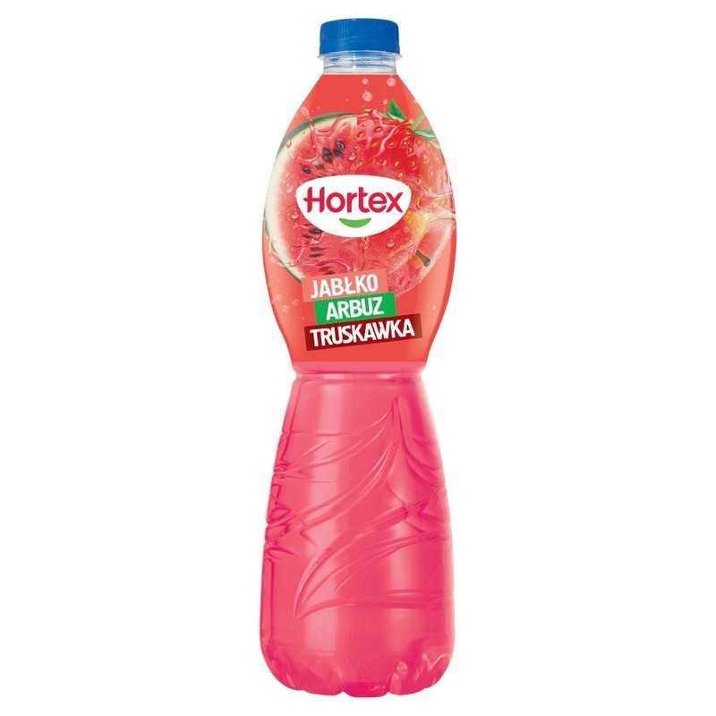 Napój niegazowany jabłko-arbuz-truskawka Hortex 1,75 l