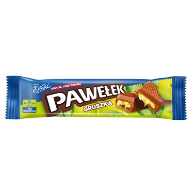 E. Wedel Baton Pawełek Gruszka w czekoladzie mlecznej 24 x 45 g