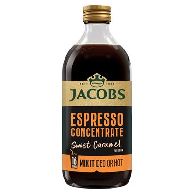 JACOBS Espresso Concentrate Sweet Caramel 6 x 485 ml
