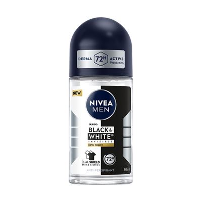 NIVEA MEN Black & White Epic Night Antyperspirant Roll-On 50 ml