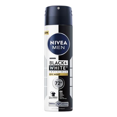 NIVEA MEN Black & White Epic Night Dezodorant Spray 150 ml
