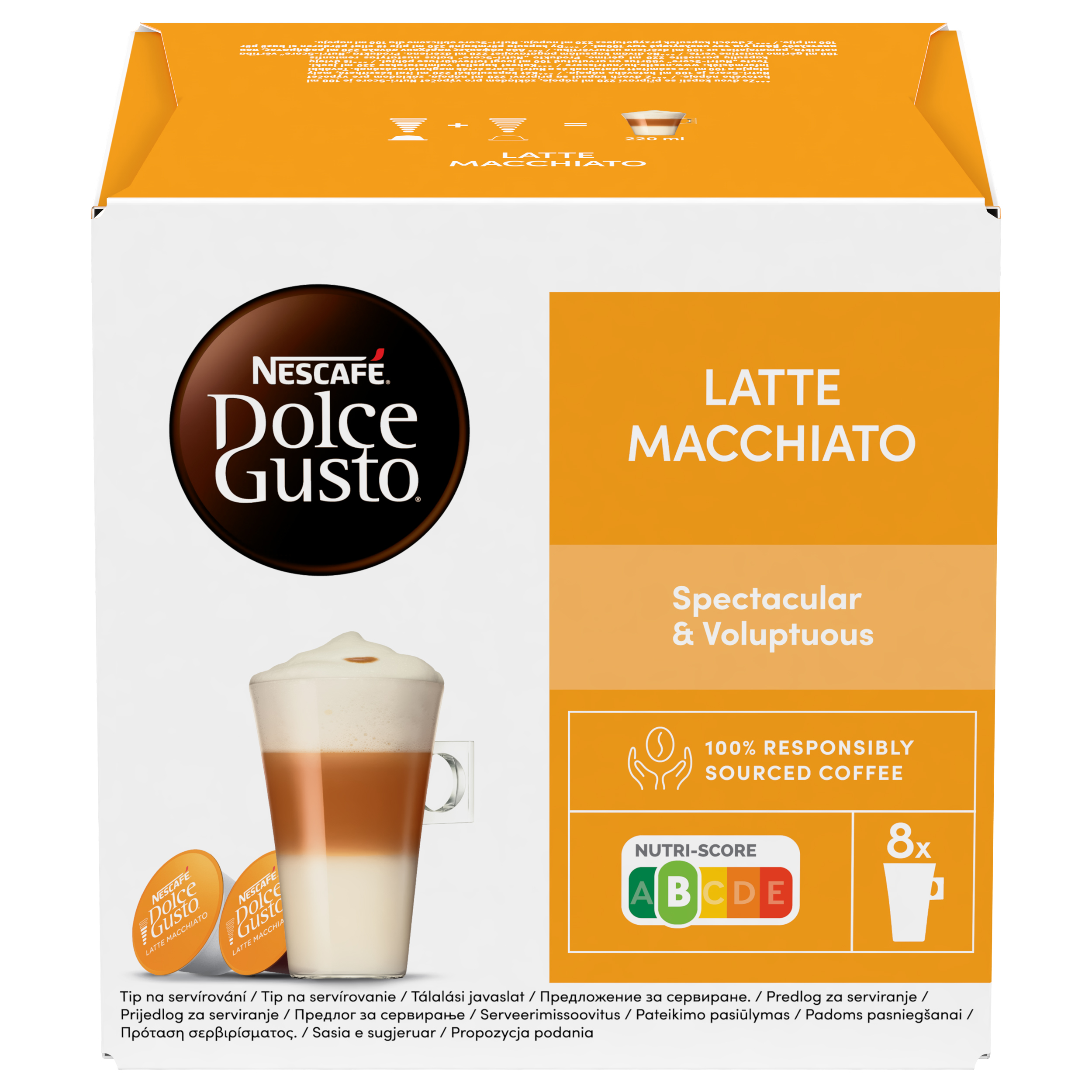 Nescafe Dolce Gusto Latte Macchiato Kawa W Kapsułkach 183,2G
