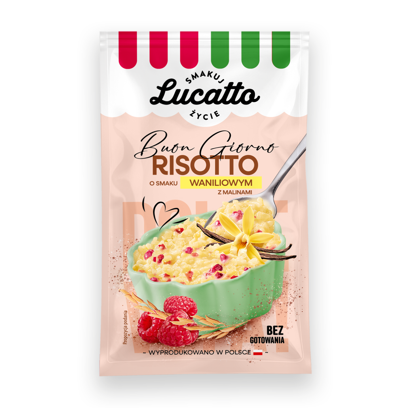 Risotto Wanilia Z Maliną Lucatto 47G