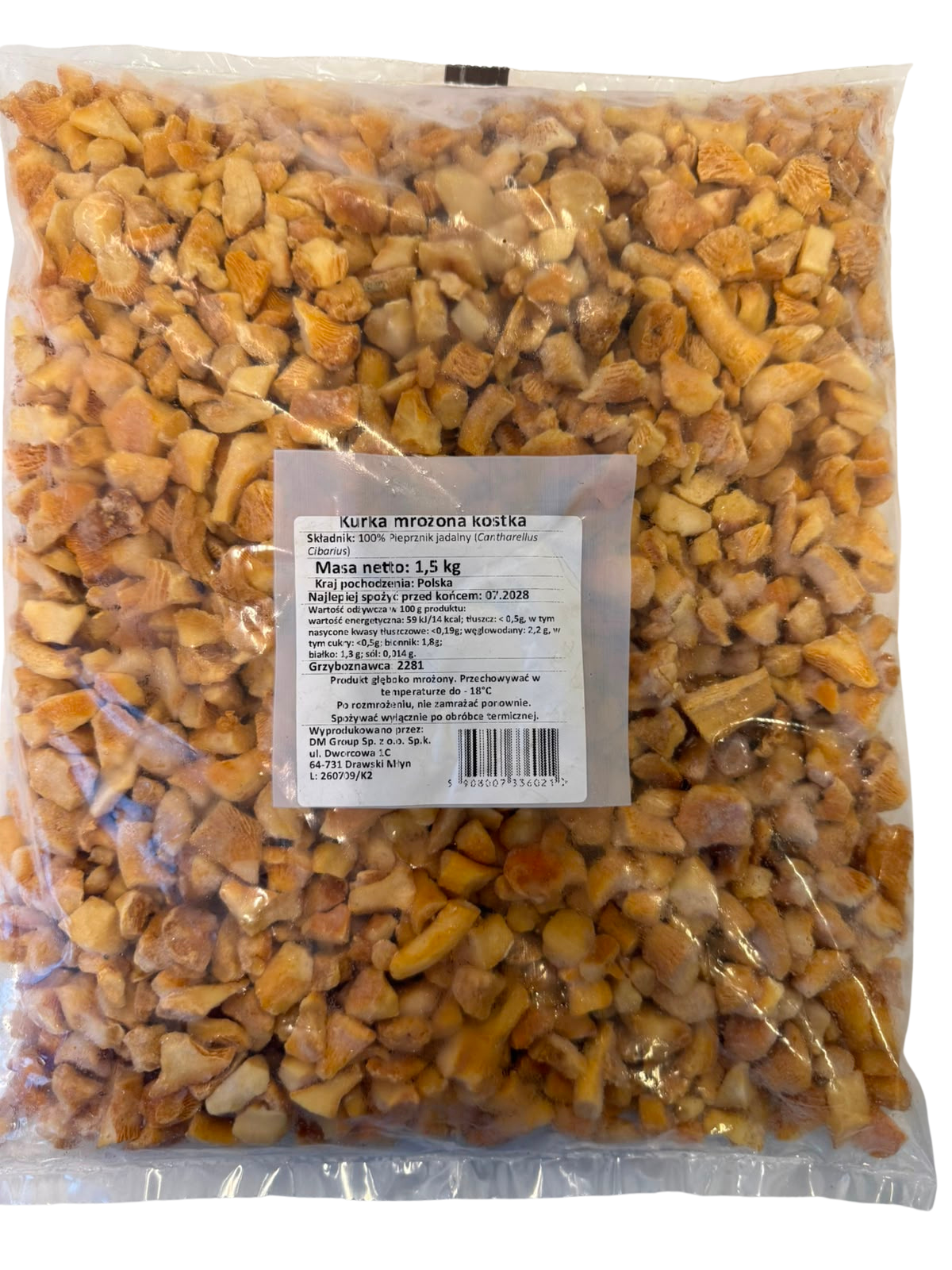 Kurka Mrożona Kostka 1,5 Kg