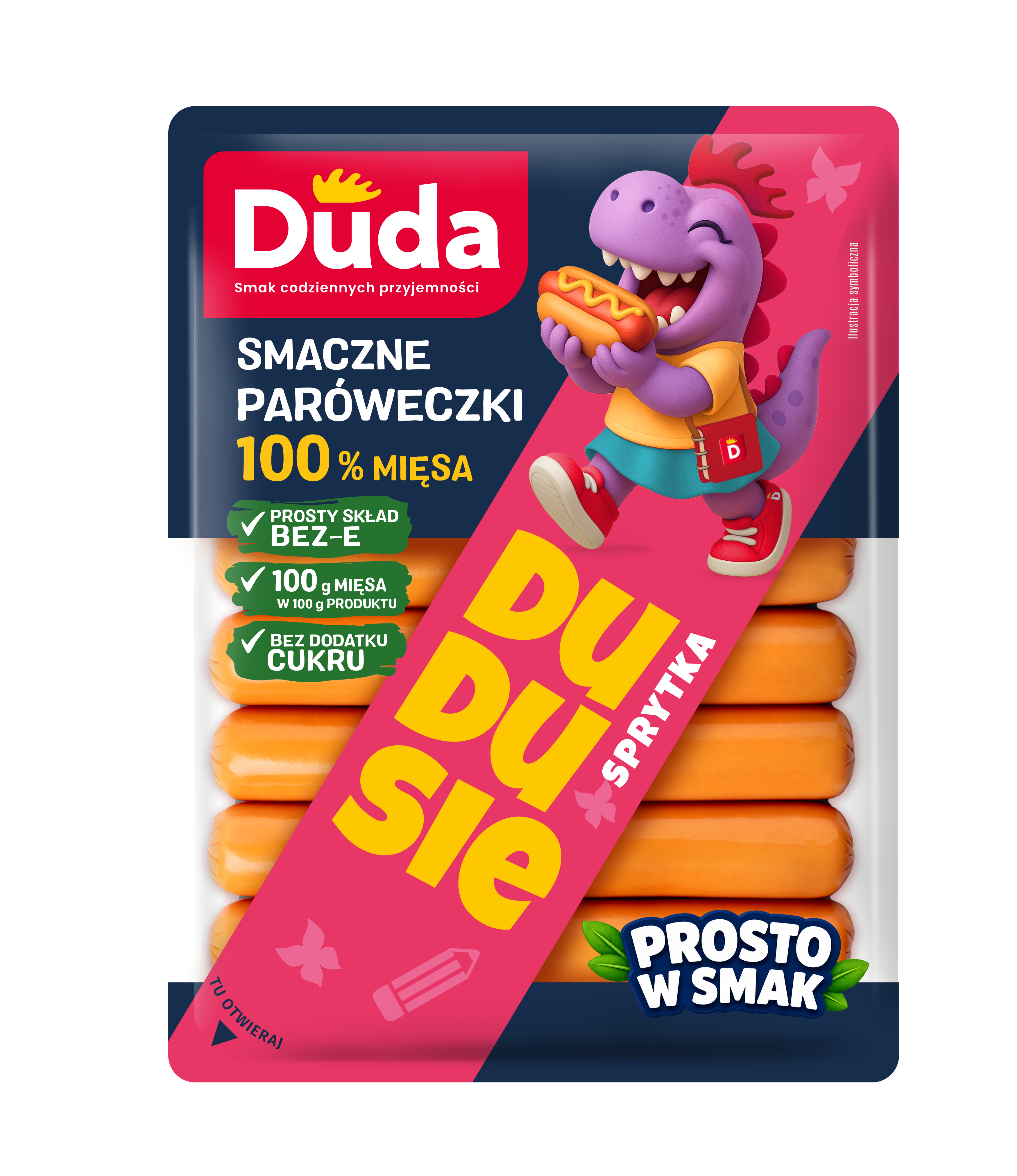 Smaczne Paróweczki Dudusie Ok. 0,5 Kg Duda