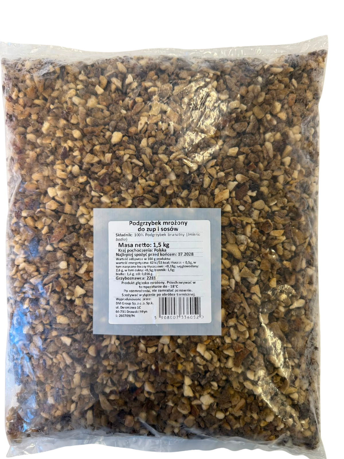Podgrzybek Mrożony Do Zup I Sosów 1,5 Kg