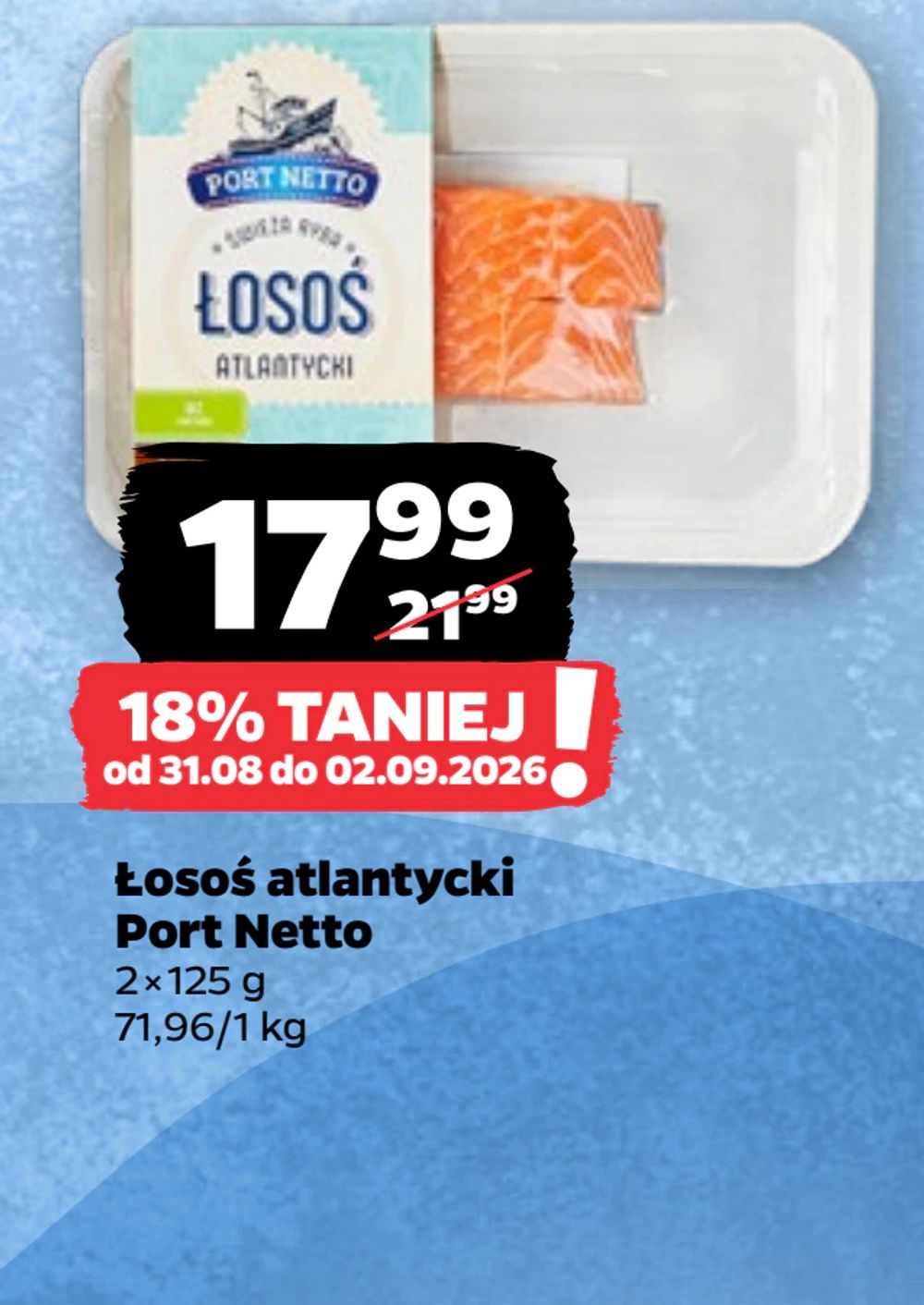 Łosoś atlantycki Port Netto