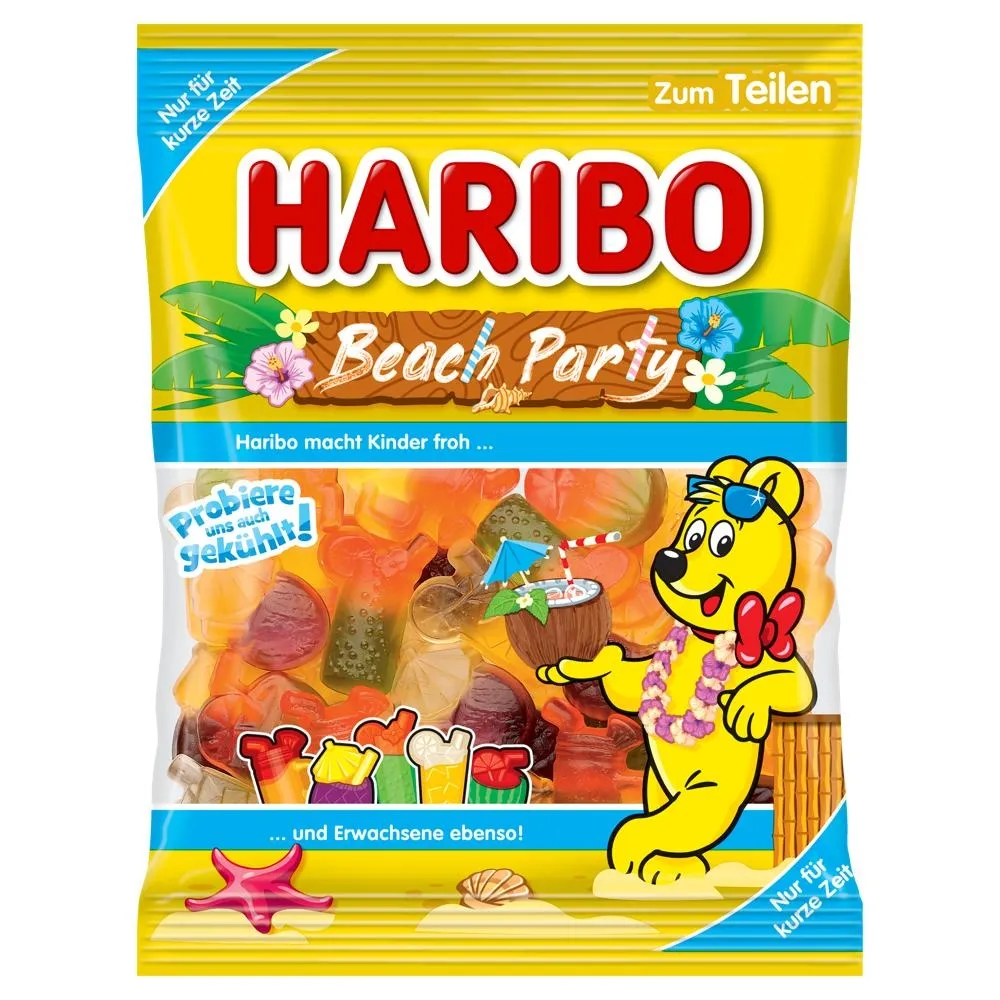 Haribo Beach Party Żelki o smaku owocowym 175 g