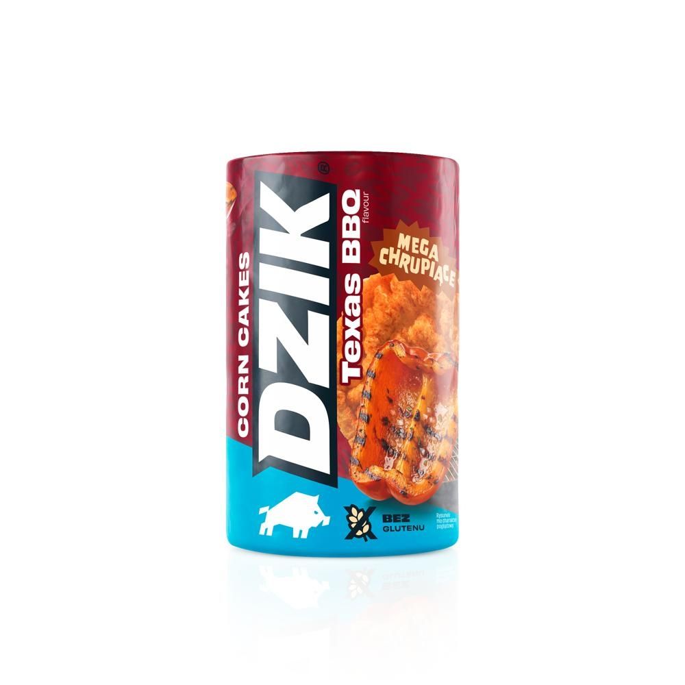Dzik Wafle kukurydziane o smaku Texas BBQ 120 g