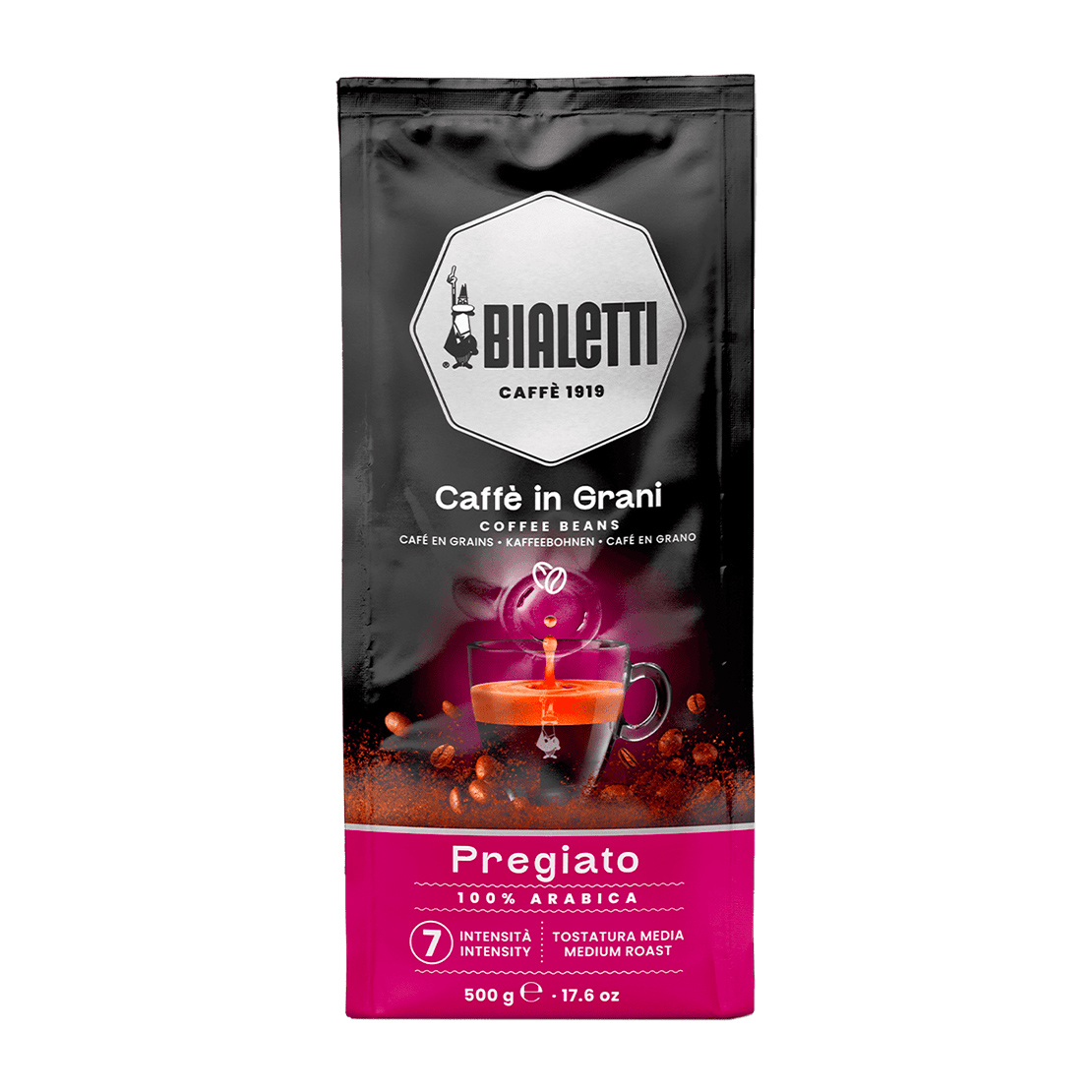Kawa ziarnista PREGIATO (100% Arabica)