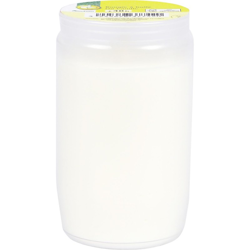 Wkład olejowy do znicza biały 9,5 cm 48h Auchan 1 sztuka