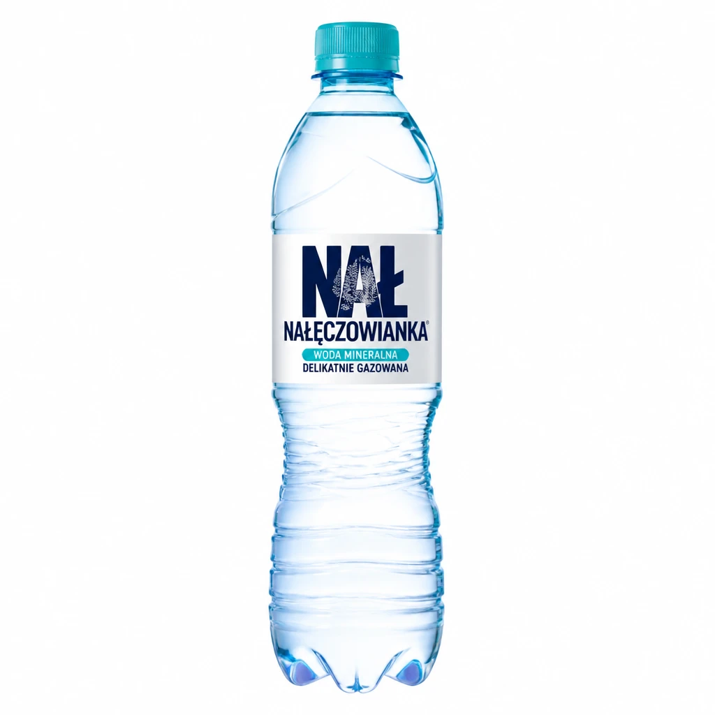 Woda Delikatnie Gaz. Mineralna Nałęczowianka 0,5l