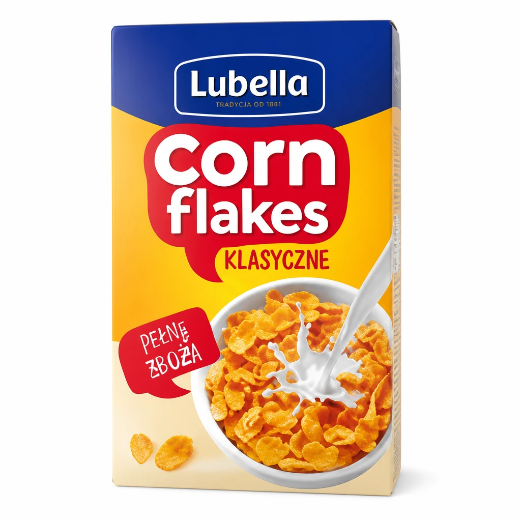 Płatki kukurydziane Corn Flakes Lubella 250g