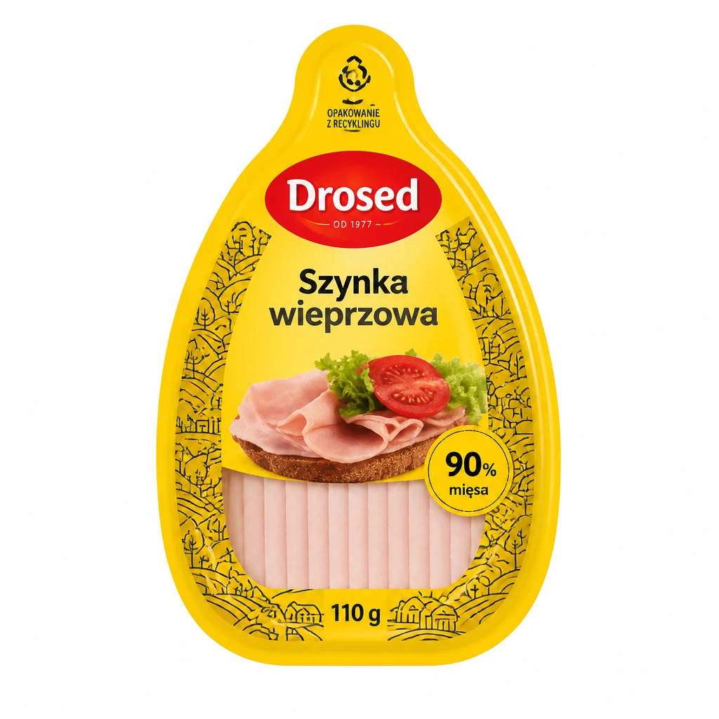Szynka wieprzowa Drosed 110g