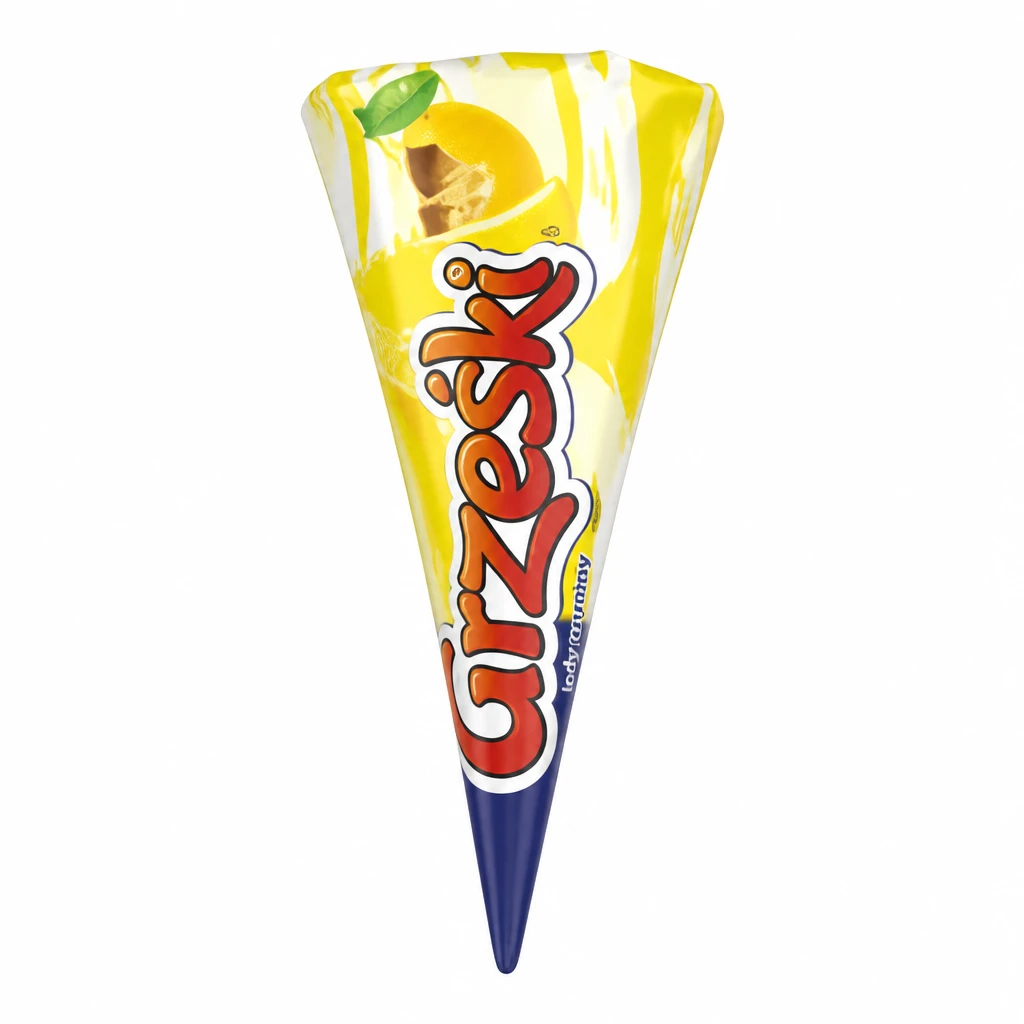 Lody rożek cytrynowy Grześki 110ml