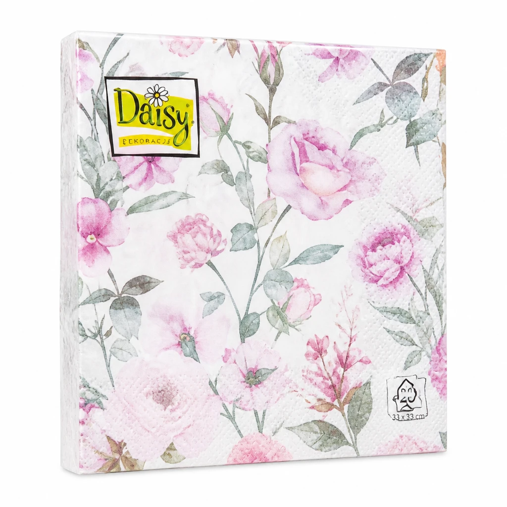 Serwetki Daisy 33x33cm 20szt