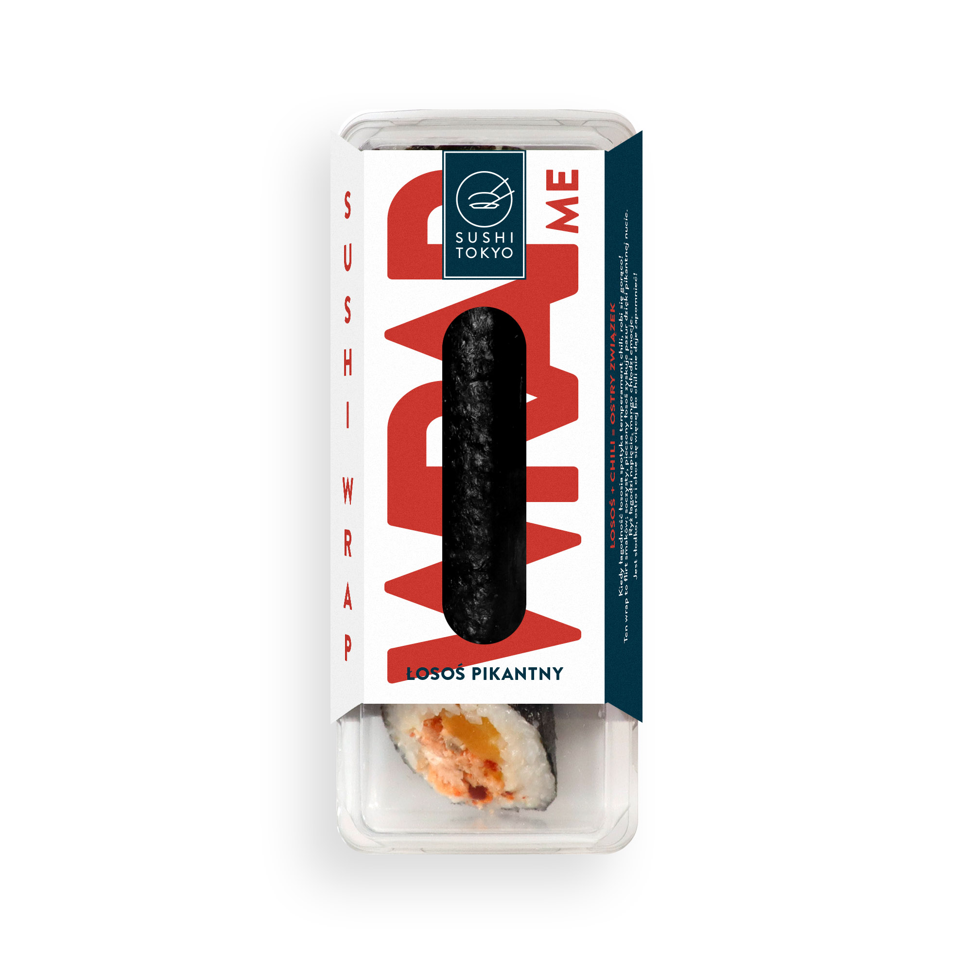 Wrap Z Łososiem Pikantny 210 G