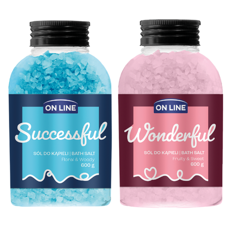 On Line Sól do kąpieli mix 600 g