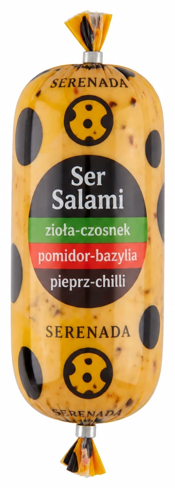 SERENADA Ser Salami zioła-czosnek, pomidor-bazylia, pieprz-chilli