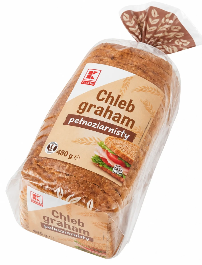 Chleb graham pełnoziarnisty