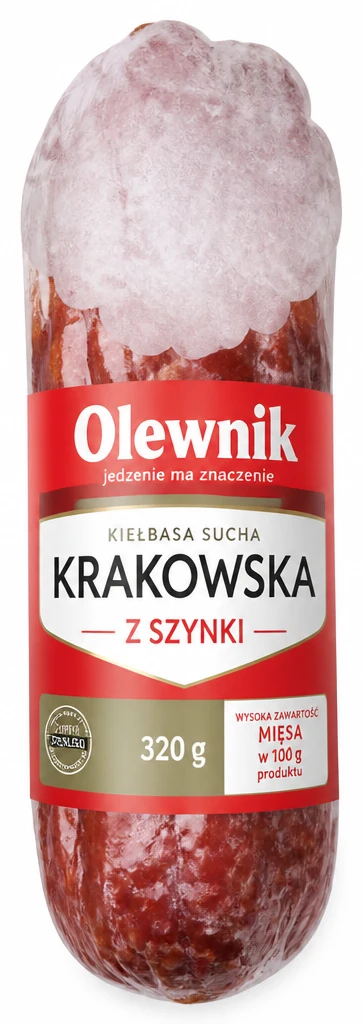 OLEWNIK Kiełbasa sucha krakowska różne rodzaje