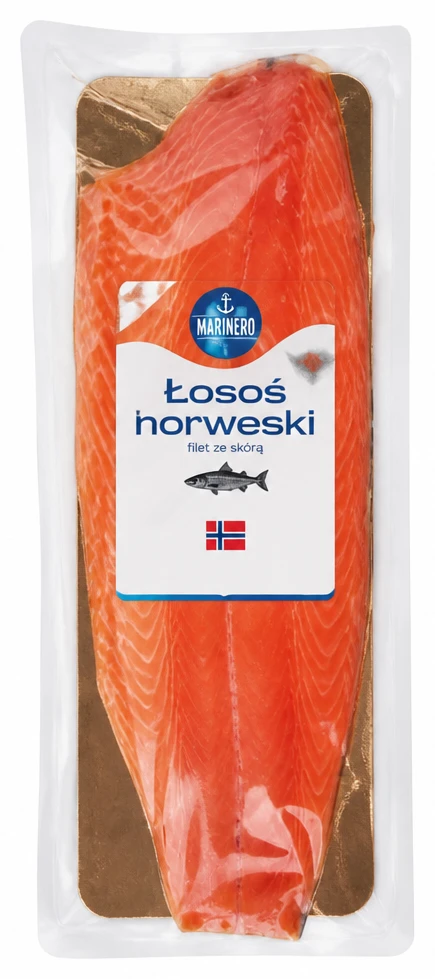 Łosoś norweski filet ze skórą