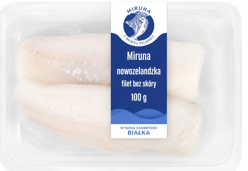Miruna nowozelandzka filet bez skóry