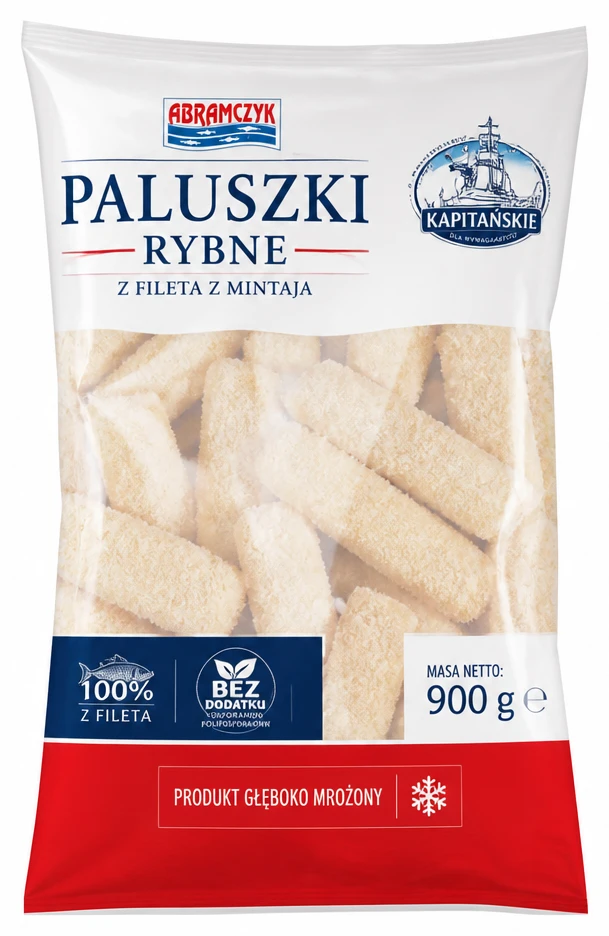 ABRAMCZYK Kapitańskie paluszki rybne z fileta z mintaja