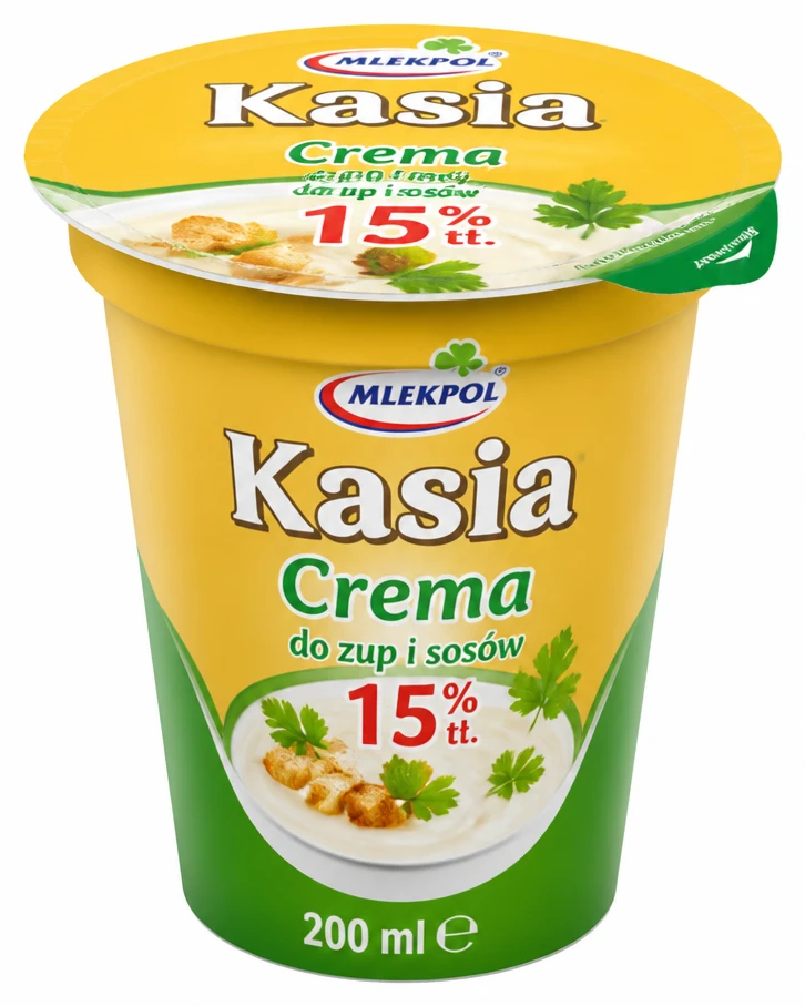 KASIA Crema do zup i sosów 15% tł.