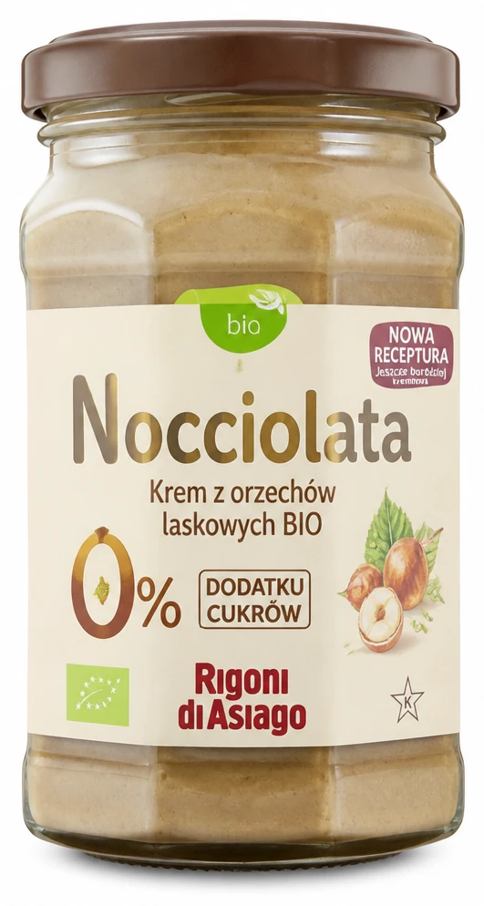 NOCCIOLATA Krem z orzechów laskowych BIO