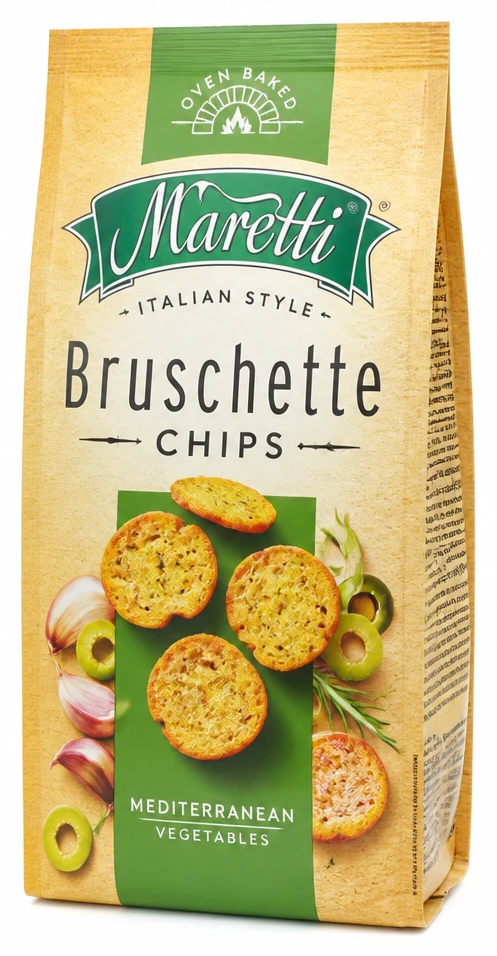 MARETTI BRUSCHETTE Pieczone krążki chlebowe różne rodzaje