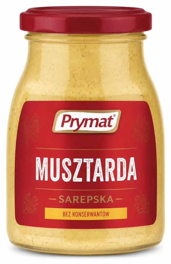 PRYMAT Musztarda różne rodzaje