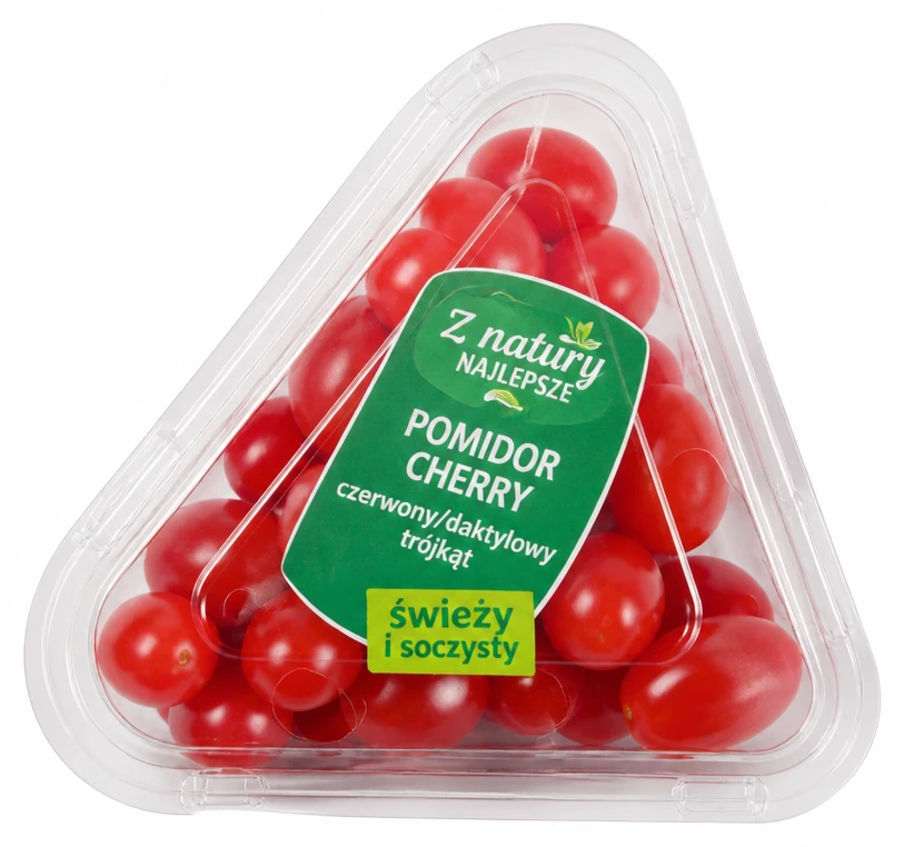 Pomidor cherry czerwony/daktylowy folia/daktylowy shaker/daktylowy trójkąt