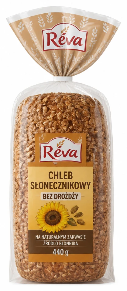 Chleb słonecznikowy bez drożdży