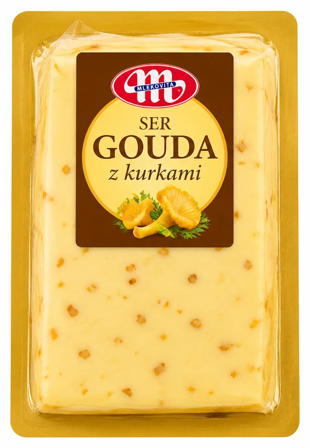 Ser Gouda z kurkami