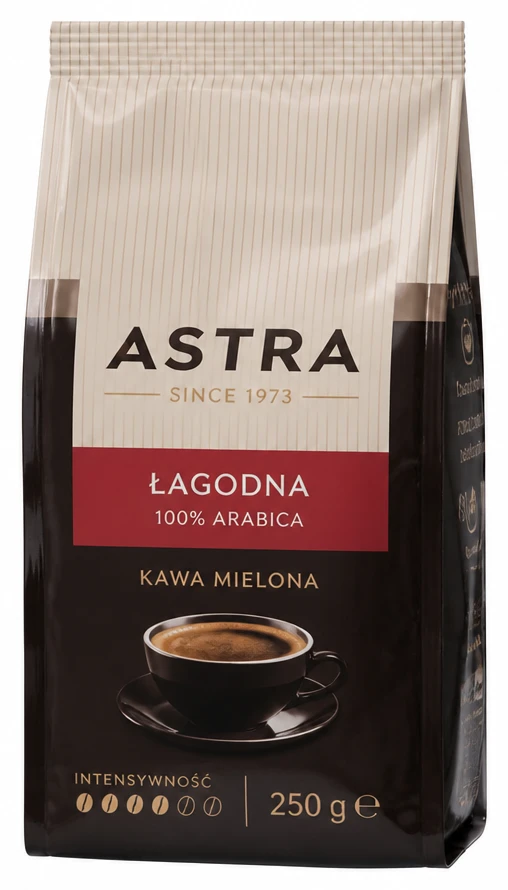 Kawa mielona ASTRA wybrane rodzaje