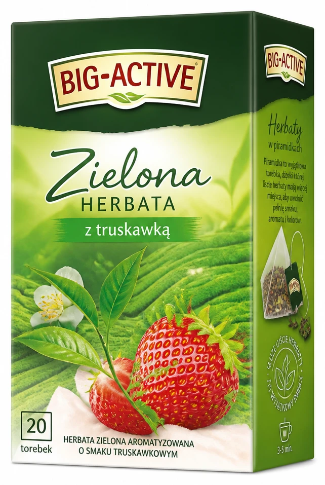 Herbata BIG-ACTIVE wybrane rodzaje