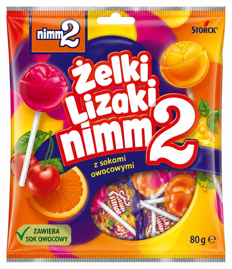 Żelki Lizaki NIMM2