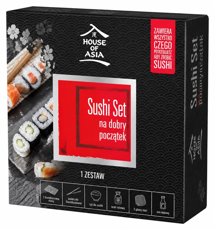 Sushi Set HOUSE OF ASIA na dobry początek