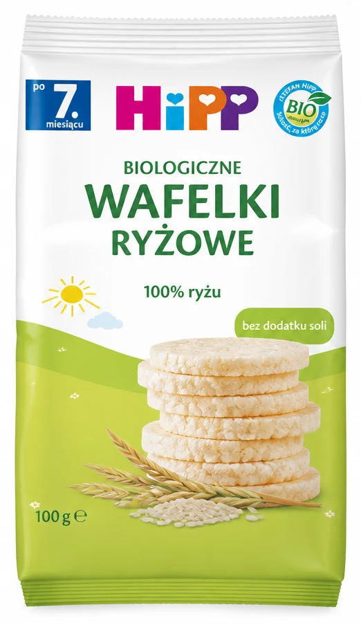Mus Wafelki ryżowe HIPP