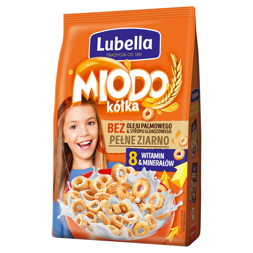 Płatki Lubella Mlekołaki Miodokółka